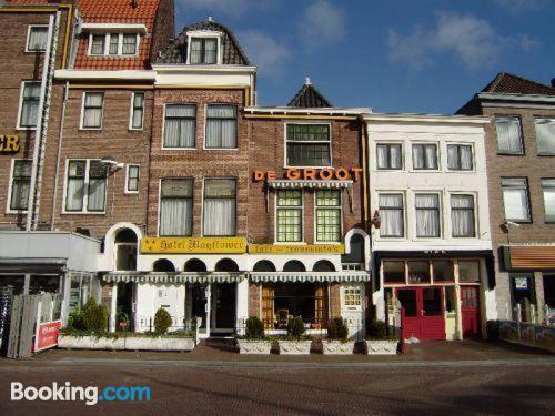 Centraal Leiden appartement, met terras