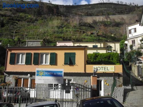 Riomaggiore est votre. Terrasse!