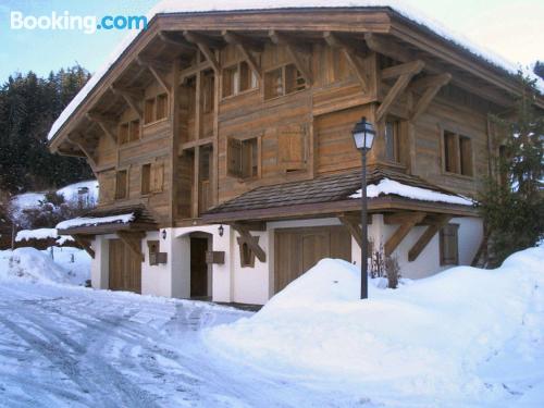 Home for groups in best location of Megeve