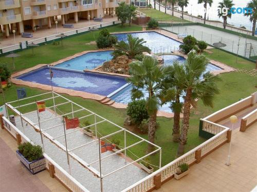 Apartamento com piscina em La Manga del Mar Menor