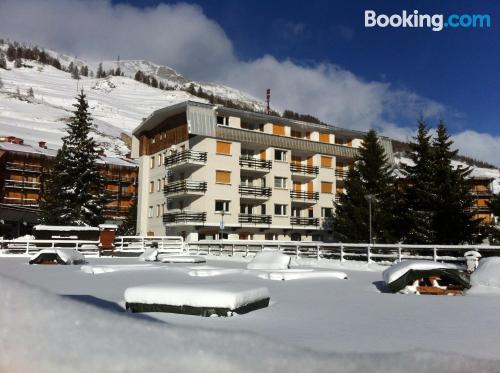 Place for two in Sestriere. Great!