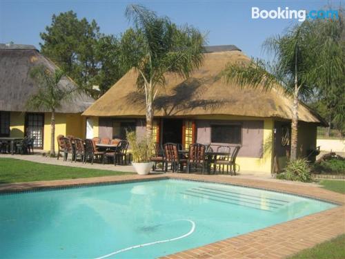 Experience in Kyalami with swimming pool and terrace.