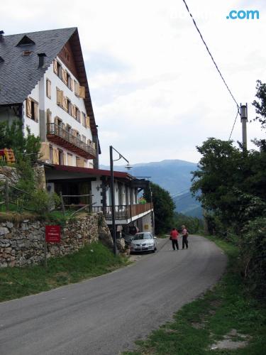 Ferienwohnung mit Balkon. In Campelles