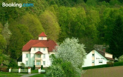 Huge apartment in Beerfelden with terrace