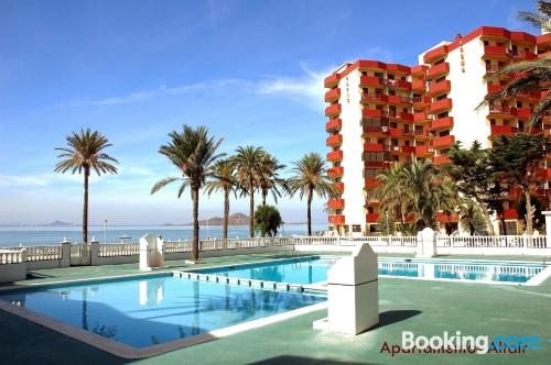 Apartamento en La Manga del Mar Menor con internet