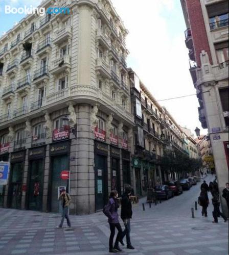 App met verwarming en Wifi. Madrid vanuit uw raam!