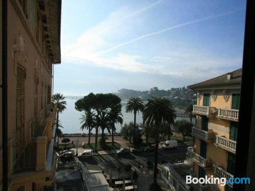 Wohnung für Gruppen in Rapallo. Balkon!