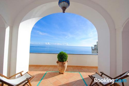 Terrace and internet apartment in Praiano in incredible location