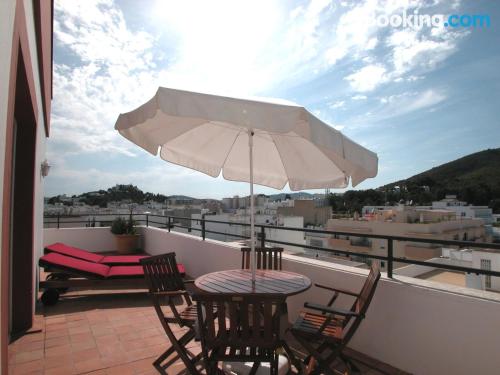 Terrace! Santa Eularia des Riu at your hands!