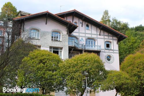 Apartamento apto para familias en San Sebastián con vistas