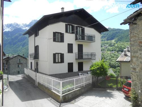 Apartamento em Chiesa In Valmalenco. Com terraço!