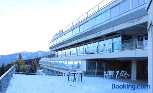 Appartement à Mezzana. Terrasse et Internet!