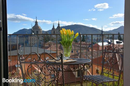 San Lorenzo de El Escorial aan zijn voeten! 22m2