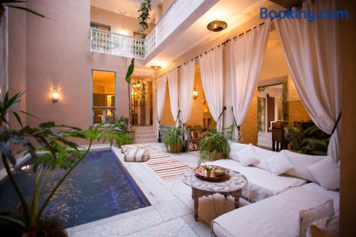 Apartamento com terraço e Wi-fi em Marrakech