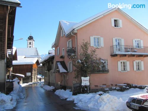 Wohnung tierfreundlich à Lumbrein. W-lan und Balkon