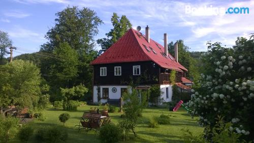 Cantinho em Chřibská. Terraço!