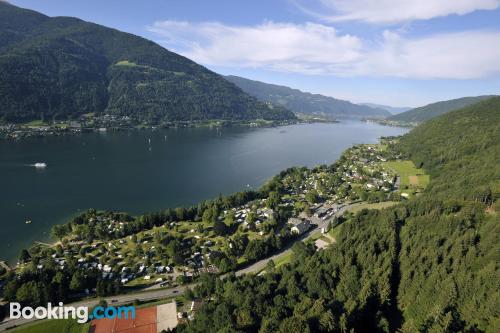 Appartamento con terrazza. Landskron dalla vostra finestra!