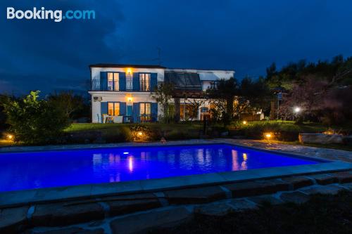 Appartement avec piscine, avec l'air concdetionné!