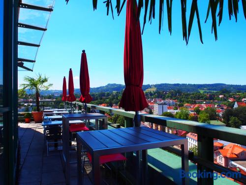 Ferienwohnung in Kempten. Terrasse!