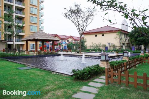 1 bedroom apartment in Suzhou with pool and terrace