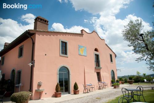 Ferienwohnung für zwei Personen. W-lan und Terrasse