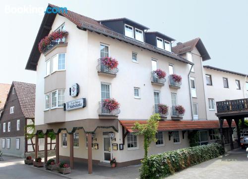 Apartment for solo travelers in Bad König in perfect location