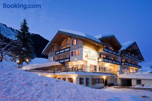 Kid friendly apartment in downtown of Mittelberg