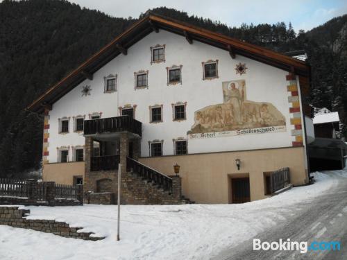 Appartamento con terrazza. Pettneu Am Arlberg dalla vostra finestra!