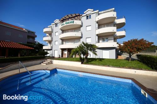 Pool with air-con place, wifi and terrace