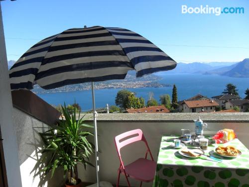 Apartamento com terraço em Stresa