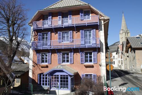 Apartamento com terraço em Saint-Chaffrey