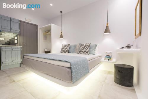 Aconchegante apartamento em Naxos Chora. 21m2!