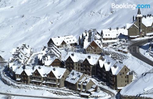 Apartment in Baqueira-Beret with heating