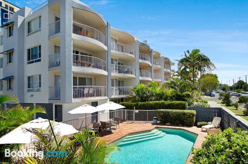 Appartamento con piscina e condizionatore, a Maroochydore