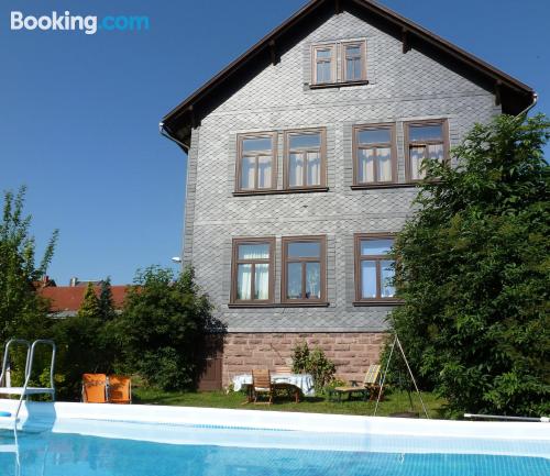 Apartamento con piscina en zona inmejorable de Tambach-Dietharz