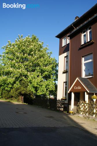 Ferienwohnung mit terrasse. W-lan!.