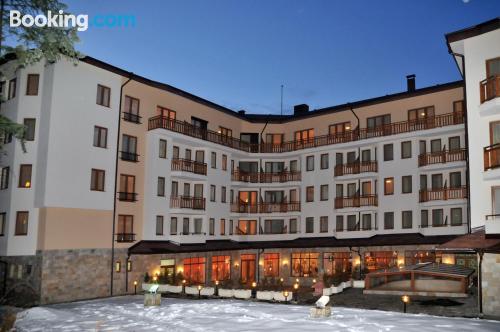 Little apartment in Borovets with pool and terrace
