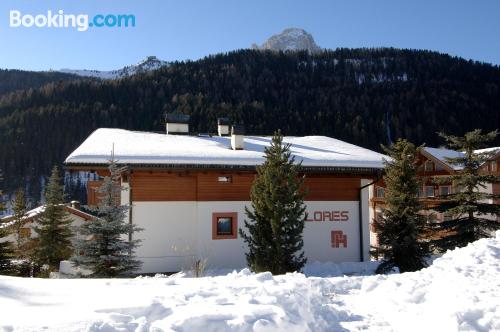 App nabij het centrum. Welkom bij Selva Di Val Gardena!