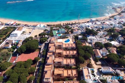 Apartamento com terraço. Piscina!