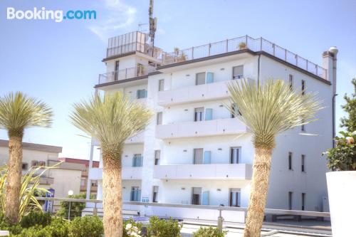 Appartement avec terrasse. Pour deux personnes