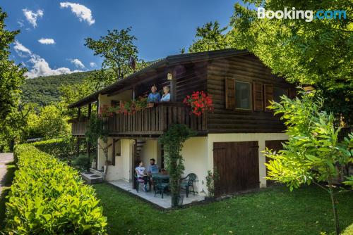 Centraal appartement, met terras