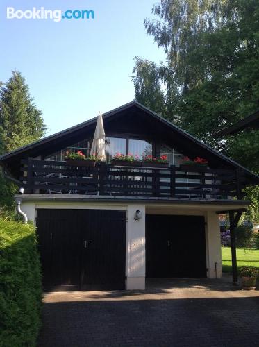 38m2 Ferienwohnung in Bad Saarow. Terrasse!