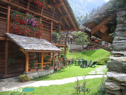 Apartamento com aquecimento e Internet, no centro de Alagna Valsesia