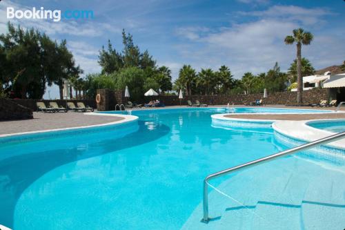 Apartamento de 50m2 em Playa Blanca. Terraço e piscina