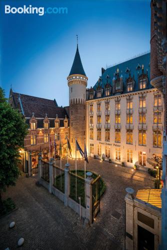 Apartamento com terraço, no centro de Bruges