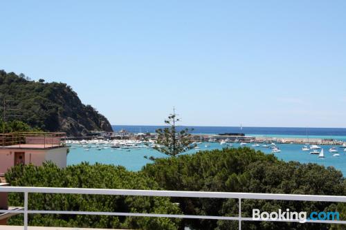 Apt mit Balkon. In Sestri Levante