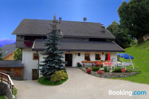 Apartamento cães bem-vindos à San Vigilio Di Marebbe. Terraço!