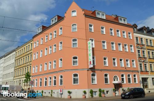 Appartement avec terrasse à Leipzig