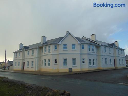 Apartamento de 50m2 em Rathmullan, ideal para 5 ou mais