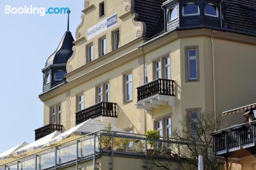 Wohnung mit Balkon. Praktische und in Zentrum